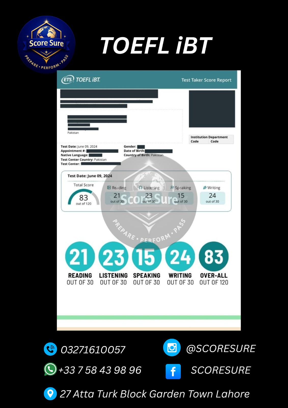 TOEFL SUCCESS
