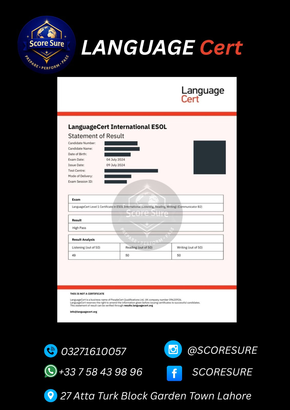 LANGUAGE CERT